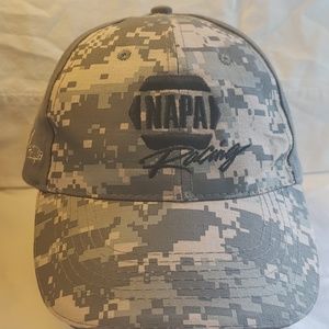Napa racing camouflage hat.